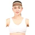 Medical Compression Headache Band || MODERATE COMPRESSION || Post incisional Support || Burn Pressure || Pain Reliever || Migraine Pain Relief || Head Massager || (XL, Brown)