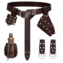Medieval Renaissance Sword Belt Set - Pirate Costume Accessories