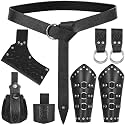 Medieval Renaissance Sword Belt Set - Pirate Costume Accessories