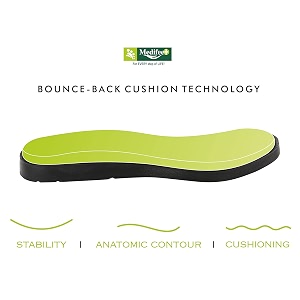 Medifeet Mens Toe-Ring Highway Sandals