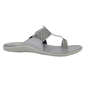 Medifeet Womens Studded Toe-Ring Sandals