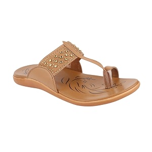 Medifeet Womens Studded Toe-Ring Sandals