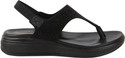 MEDIFEET Women Wedges Sandal Black 7
