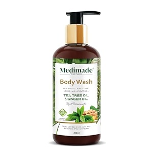 medimade almond amp honey body wash for men amp women  for soft smooth amp glowing skin
