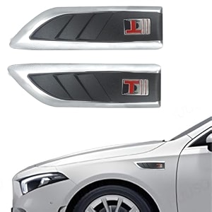 medirich lifesciences  car bonnet vent cover decorative air flow intake hood scoop bonnet vent cover black stylish car accessory compatible with all car39s amp suv39s air vent v-618