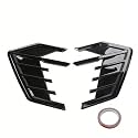 Medirich Lifesciences ® Car Bonnet Vent Cover, Decorative Air Flow Intake Hood Scoop Bonnet Vent Cover (Black) Stylish Car Accessory, Compatible With All Car's & SUV's (Air Vent 2068)