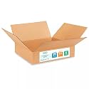 Medium Shipping &amp; Moving Boxes 17 x 17 x 4 inches (5-Pack) - Extra Strength 200 lb vs Regular - Corrugated Cardboard Boxes for USPS/UPS/FEDEX - Durable Box for Moving - Medium Box by IDL Packaging