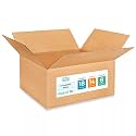 Medium Shipping &amp; Moving Boxes 18x14x8 inches (10-Pack) - Extra Strength 200 lb vs Regular - Corrugated Boxes for Packaging, Made in USA - Packing and Moving Box - Square Box by IDL Packaging