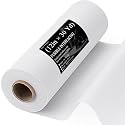 Medium Weight 12"X 30 Yards Fusible Interfacing for Sewing,Iron-On Non-Woven Interfacing Fabric,Polyester Single-Sided Interfacing for Sewing Supplies