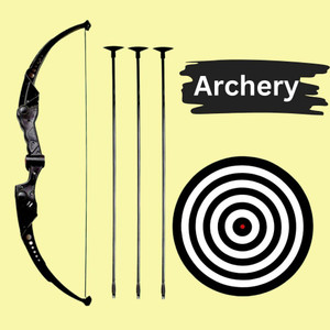 medivedas archery set for kids bow and arrow set for kids boys girls - black archery kit