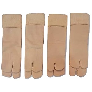 winter thermal toe dark colour wool heavy duty warm ankle length socks womengirls