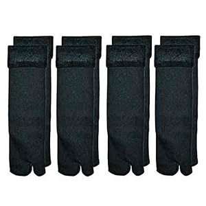 winter thermal toe dark colour wool heavy duty warm ankle length socks womengirls