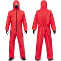 Medtecs Hazmat Suits - 6 Sizes Options - Disposable Coveralls Suit, Medical Protective Coverall PPE Hazmat Suits