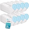 MedVance Urinals for Men 1000ml, Spill Proof Glow in the Dark Lid, 8 Pack