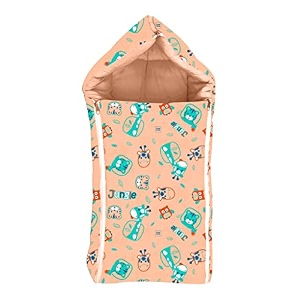 mee mee 3 in 1 baby carry nest with sleeping bag and mattress for newborn babies orange orange jungle print