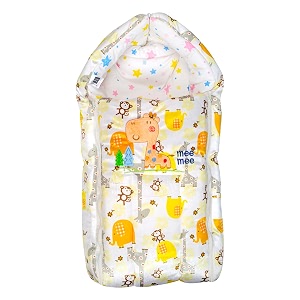 mee mee 3 in 1 baby bed sleeping bag amp carry nest koala bear shearing finish amp cotton soft from inside machine washable amp portable bassinet 0m yellow