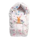 Mee Mee Baby Cozy/Warm Carry Nest Sleeping Bag &amp; Mattress for Newborn Babies (Blue Giraffe)