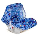 Mee Mee Cozy Carry &amp; Rocking Chair 4 in 1 Multi-Purpose, Adjustable Handle, Carry Cot | 3 Point Safety Lap Belt Double Cushioned Washable, Canopy for Protection, 0 to 1.5 Years, Capacity 13 KG (Blue)