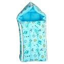 Mee Mee 3 in 1 Baby Carry Nest with Sleeping Bag and Mattress for Newborn Babies (Blue)