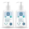 Mee Mee Mild Baby Liquid Laundry Detergent 500ml Bottle | Mee Mee Anti-Bacterial Baby Liquid Cleanser 500 ml Pack Combo | Kills 99.9% Germs, pH Balanced Dermatologically Tested Formula