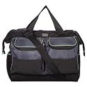 Mee Mee Durable Nursing Maternity Diaper Multifunctional Adjustable Spacious Shoulder Strap Stylish Baby Travel Bag/Mamas Bags/Diapers Bags for Kids/Baby(Black)