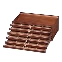 MEEDEN 6-Tier Artist Supply Storage Box: Art Organizer with Compartments
