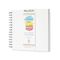 MEEDEN 8"x 8" Oil Pastel Paper Pad: 140lb/300gsm, 30 Sheets Fine Textured