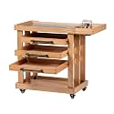 MEEDEN Art Supplies Storage Cart: 5-Tier Utility Rolling Cart