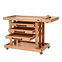 MEEDEN Extra Large Art Supplies Storage Cart: 5-Tier Utility Rolling Cart