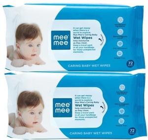 MeeMee Caring Baby Wet Wipes Aloe Vera