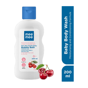 MeeMee Gentle baby Bubble bath with cherry