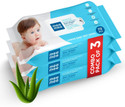 MeeMee Soft Cleansing Baby Wet Wipes 72pcs (pack of 3)