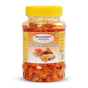 meenakshi39s home made amba haldi turmeric pickle  a blend of health and flavors  100 natural no preservatives fresh pickles made with mother39s love  250g turmeric pickle