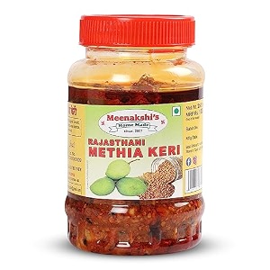 meenakshi39s home made rajasthani methia keri  the perfect blend of mango and indian spices  100 natural no preservatives fresh pickles made with mother39s love  250g methia keri pickle