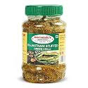 Meenakshi's Home Made Rajasthani Bharwa Hari Mirch Achar | Fiery Delight with Hot Green Chillies | 100% Natural, No Preservatives, Fresh Pickles Made with Mother's Love | 250g (Bharwa Hari Mirch Achar)