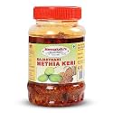 Meenakshi's Home Made Rajasthani Methia Keri | The Perfect Blend of Mango and Indian Spices | 100% Natural, No Preservatives, Fresh Pickles Made with Mother's Love | 250g (Methia Keri Pickle)