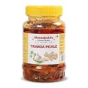 Meenakshi's Home Made Tiranga Achar | Fiery Blend of Adrak, Mirch and Lahsun | Authentic Indian Spices | 100% Natural, No Preservatives, Fresh Pickles Made with Mother's Love | 250g
