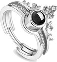 MEENAZ 100 Language I Love U Ring