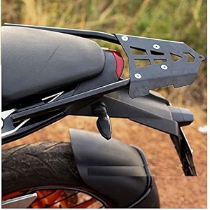 meenu arts back rack for ktm duke 200 and 390 old model black