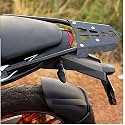 Meenu Arts Back Rack for KTM Duke 200 and 390 Old Model (Black)