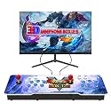 MEEPHONG 2021 New Retro Arcade Game Machine for Home 2UP Fight Stick, 11 in 1 Classic Video Game Console System, Pandora Box 12S Support 3D Games, 4 Player Online Games 1280x720 Full HD
