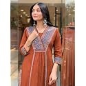 MEERA FAB Women Floral Printed Pure Cotton