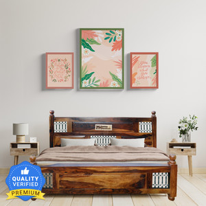 meera handicraft sheesham wood solid wood king bed 2159 cm x 188 cm 708 ft x 617 ft