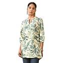 Meesan Women39s Floral Cotton Ethnic Tunic for