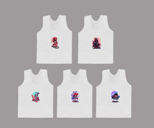 mega style vest for baby boys  baby girls pure cotton white pack of 5