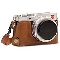 MegaGear Ever Ready Genuine Leather Camera Half Case Compatible with Leica D-Lux 7