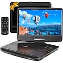 MEGATEK Portable DVD Player with 10.5" Swivel Screen for Car, Home & Travel
