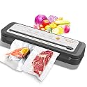 MEGAWISE Vacuum Sealer Machine, 80kPa Food Sealer with Cutter, 4 Modes