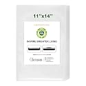 MEGAWISE Vacuum Sealer Bags 25 Count, 11x14" BPA-Free Embossed Bags