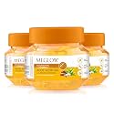 Meglow by Leeford | Nourishing Aloe Vera Gel with Kesar Chandan | Pure Aloe Vera, Kesar Chandan Gel | Organic Aloe Vera Gel for Face | Ayurvedic Formula for Skin Nourishment Pack of 3 (100g each)